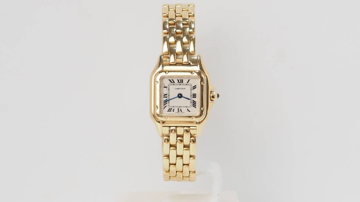 Montre Cartier Panthère En Or Jaune