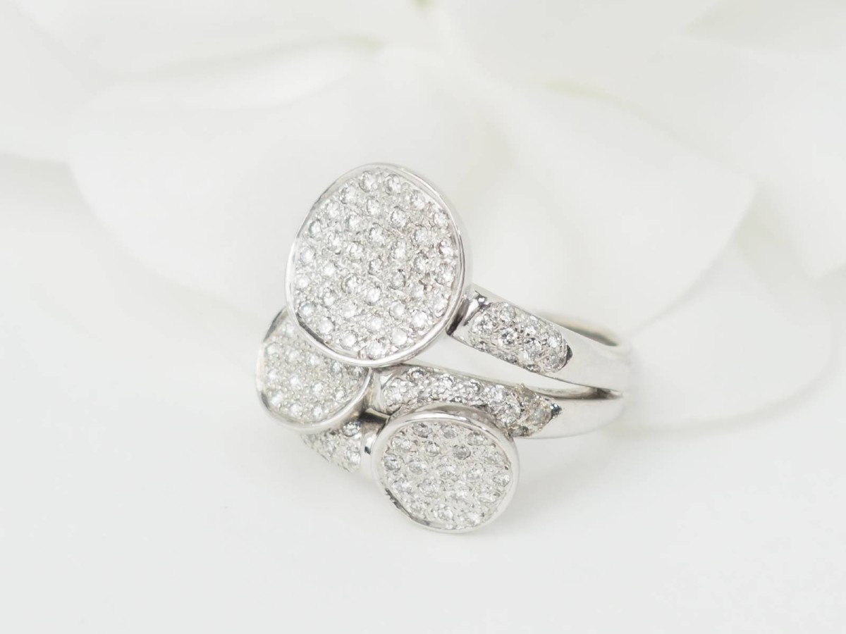 White Gold And Diamond Ring -photo-3