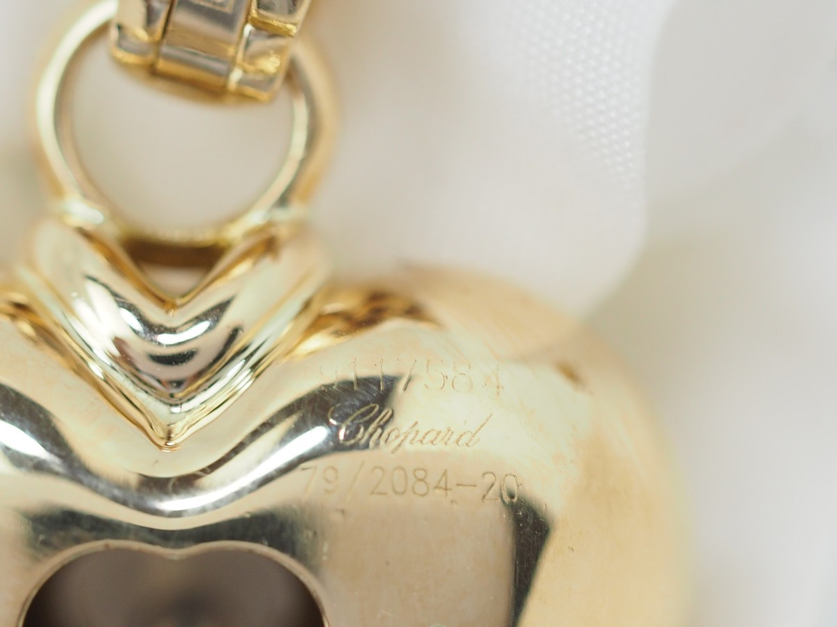 Collier Chopard Happy Diamonds en or jaune et diamant-photo-7