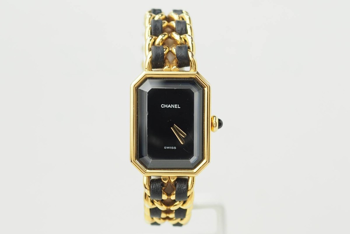 Chanel Première Size M Gold-plated Watch 