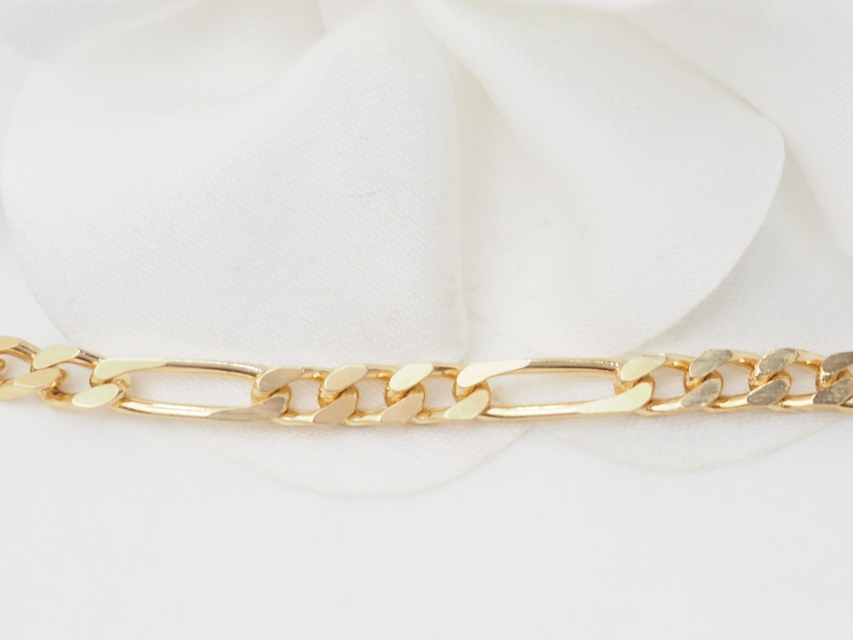 Yellow Gold Mesh Bracelet