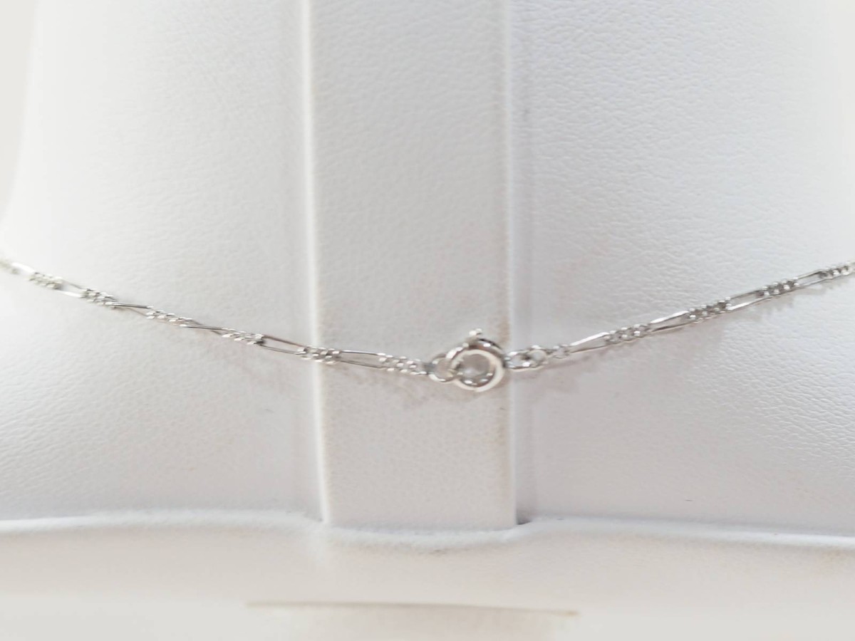 Art Deco Necklace In White Gold And Diamonds-photo-4