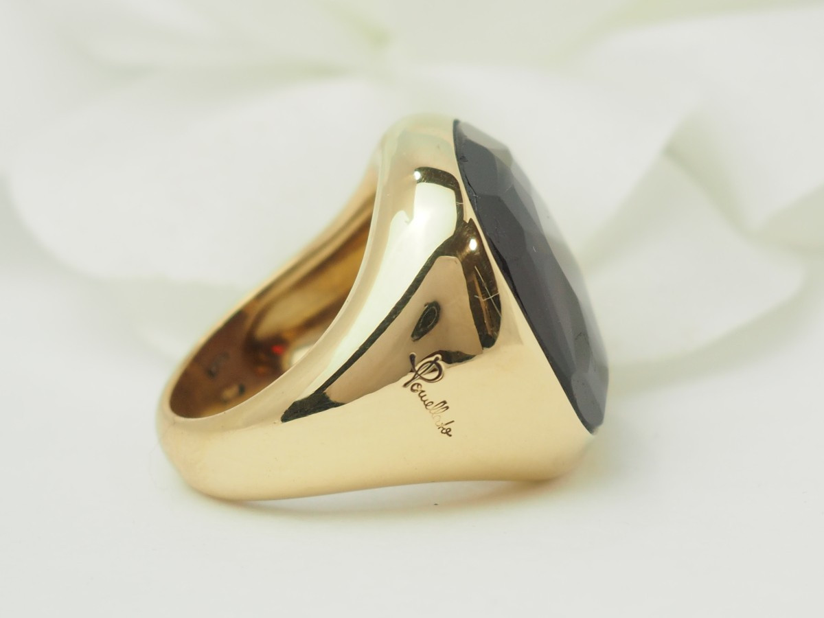 Bague Pomellato Victoria en or jaune et Grenat almandin-photo-5