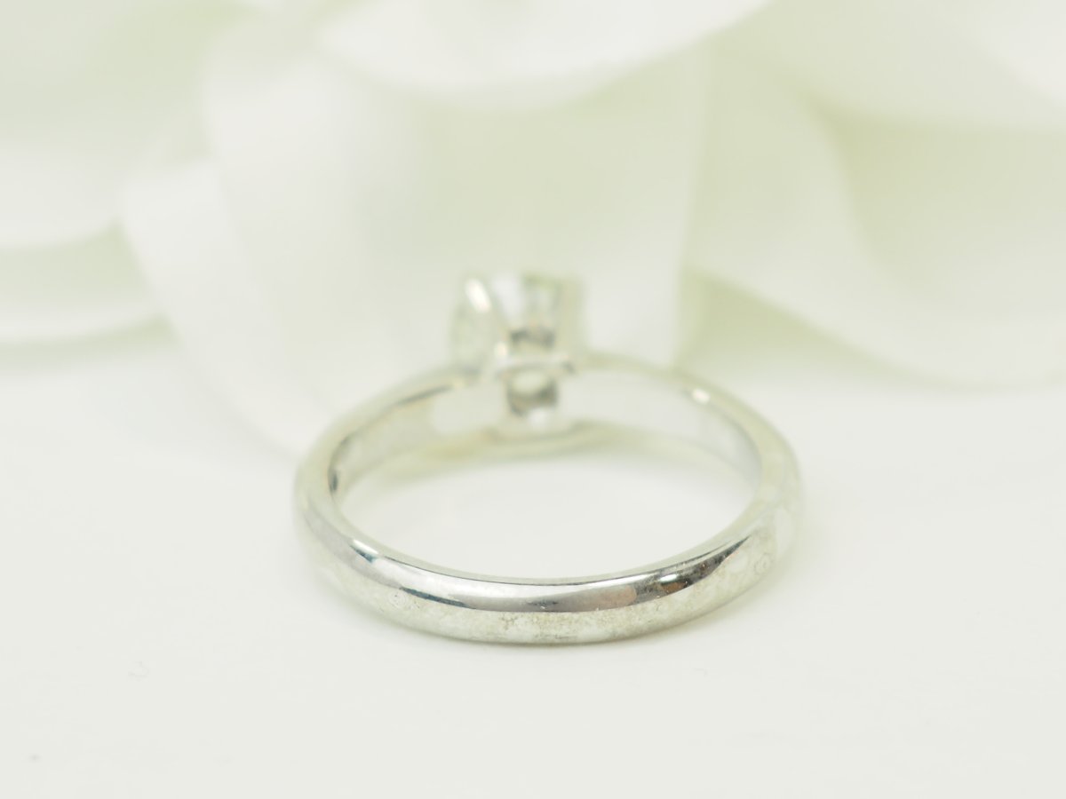 0.78 Carat Lfg-certified Diamond Solitaire In White Gold-photo-3