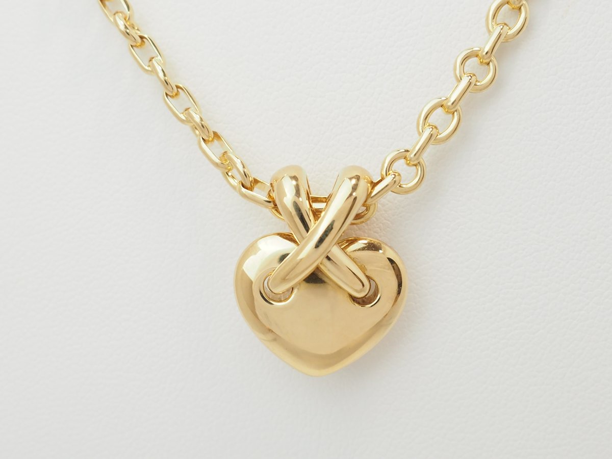 Collier Chaumet cœur Liens or jaune-photo-1