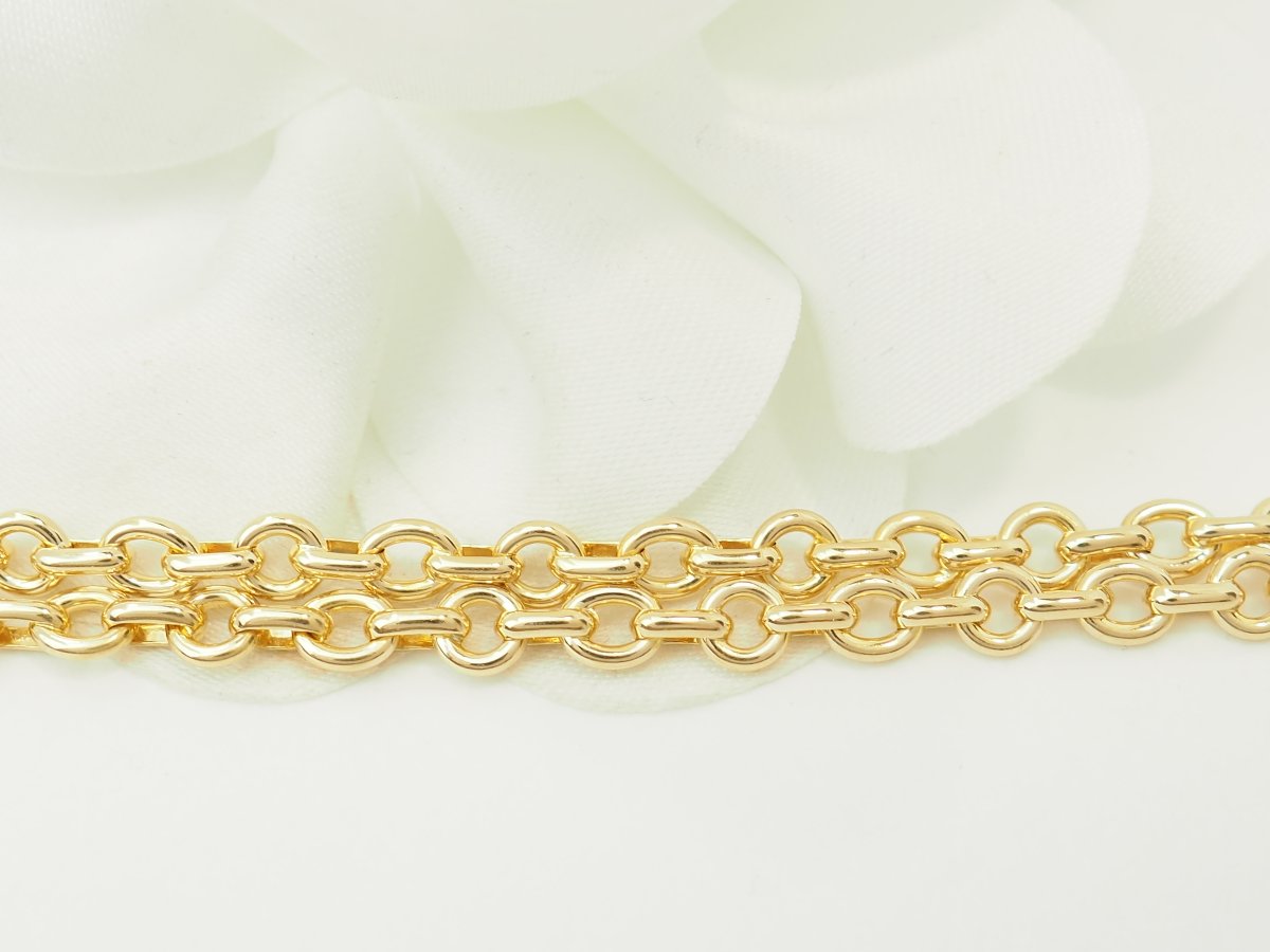 Collier Chaumet cœur Liens or jaune-photo-4