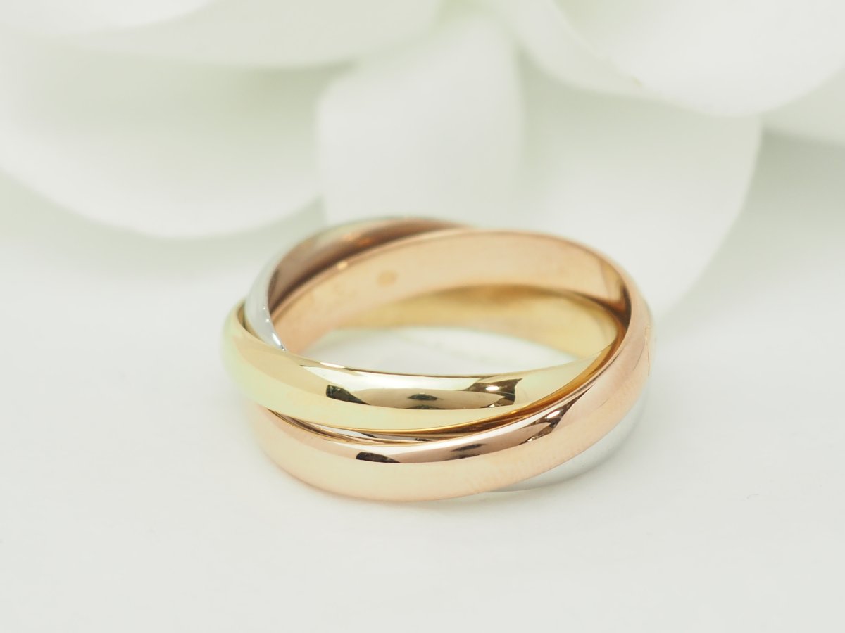 Cartier Trinity Classic Ring In 18-karat Gold -photo-3