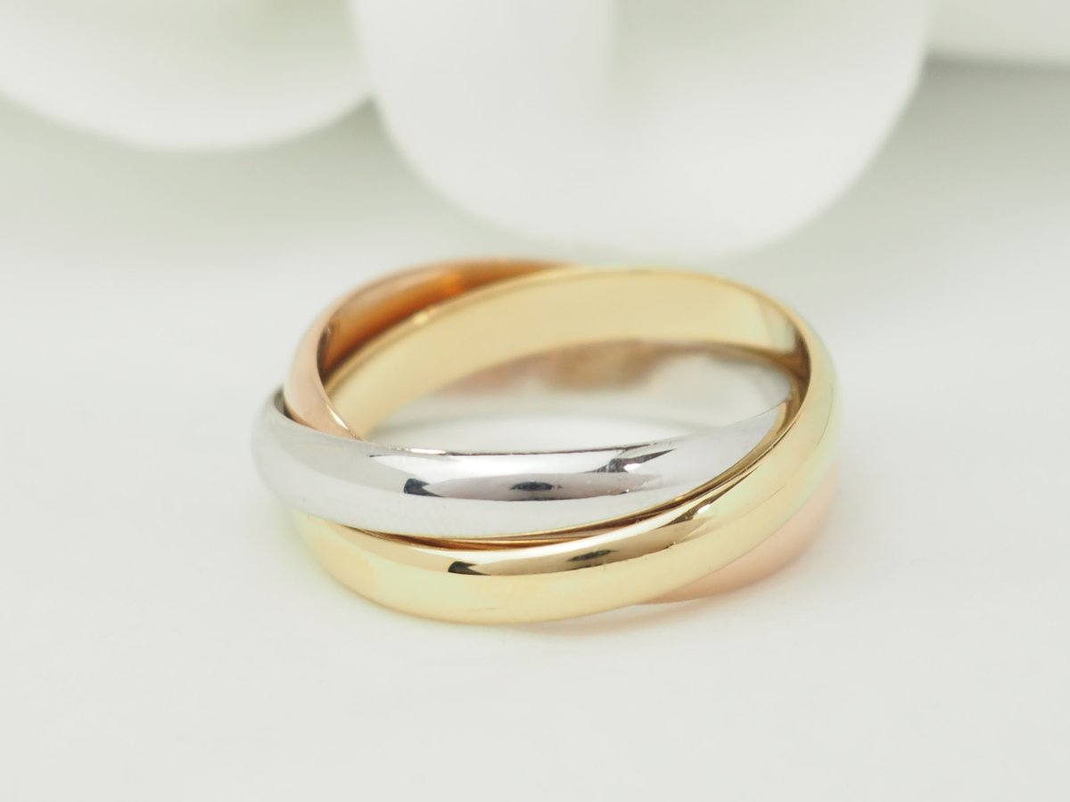 Cartier Trinity Classic Ring In 18-karat Gold -photo-4