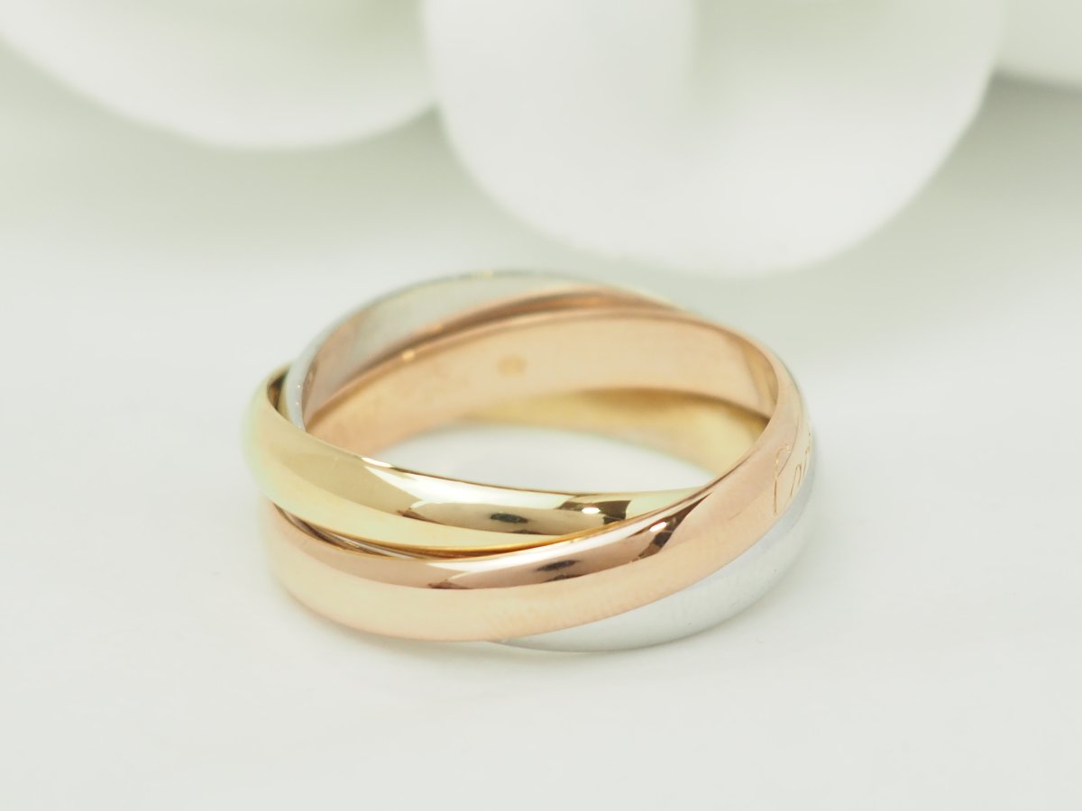 Cartier Trinity Classic Ring In 18-karat Gold -photo-1