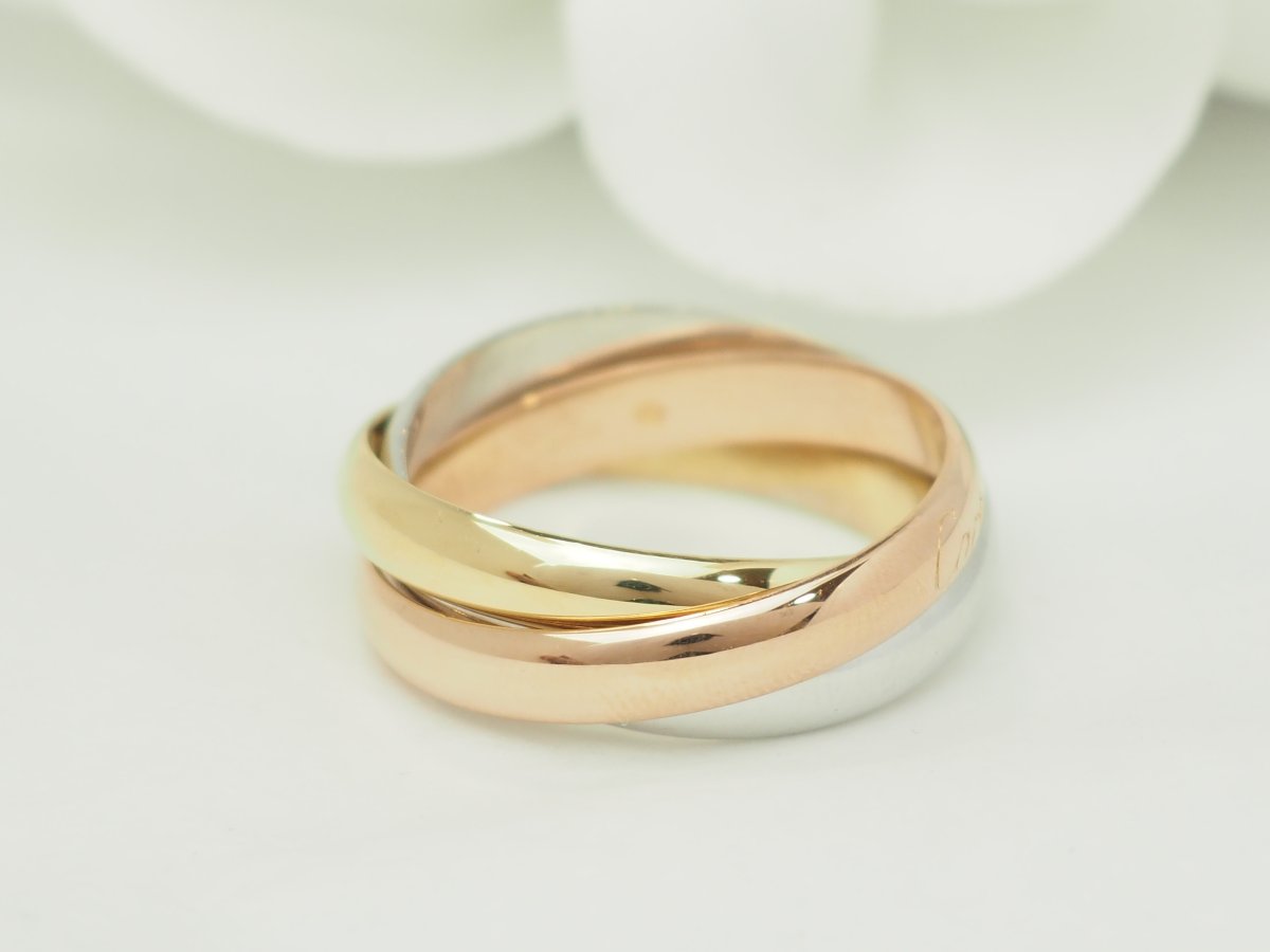 Cartier Trinity Classic Ring In 18-karat Gold -photo-2