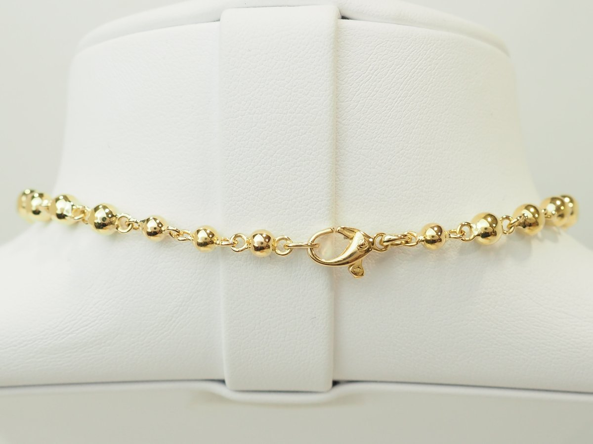 Vintage Marseille Necklace With Cascading Links In 18-karat Yellow Gold – 20.66 G-photo-5