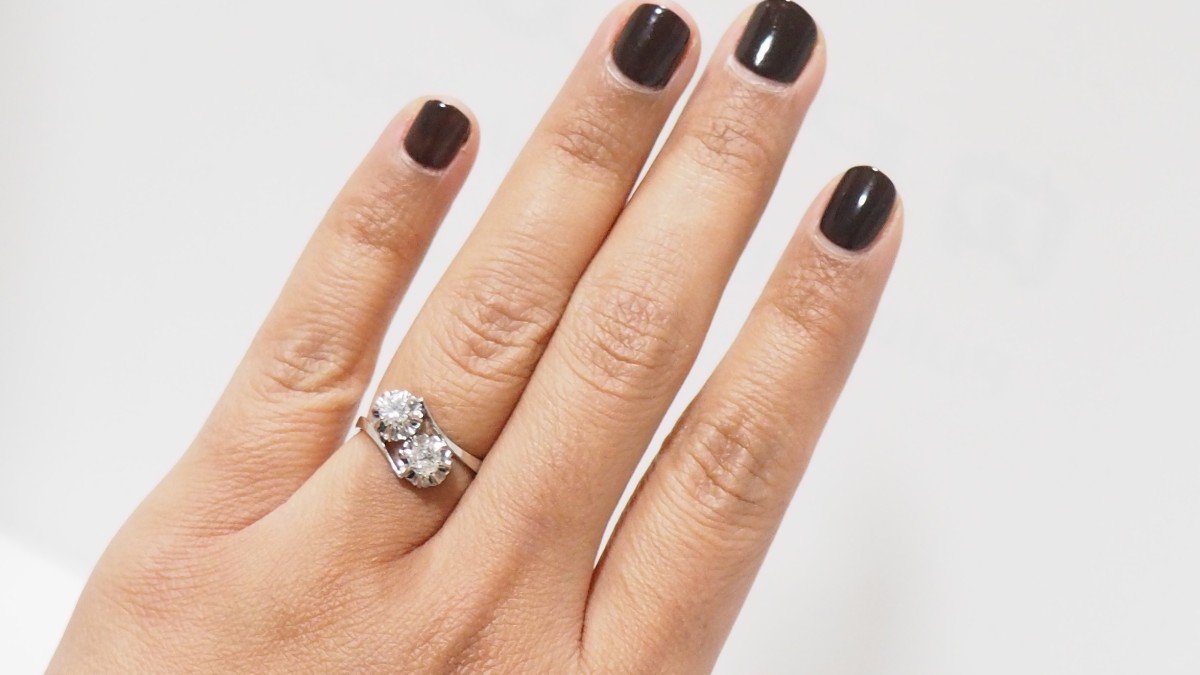 You And Me Ring In White And Diamonds-photo-3