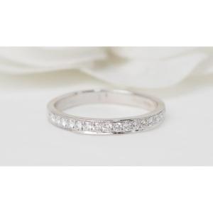 Wedding Ring In White Gold And Diamonds