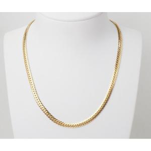 English Mesh Necklace In Yellow Gold