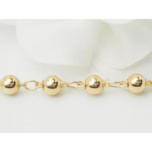 Marseille Bracelet With Yellow Gold Balls