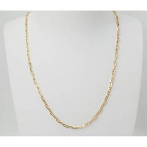 Yellow Gold Marine Mesh Necklace