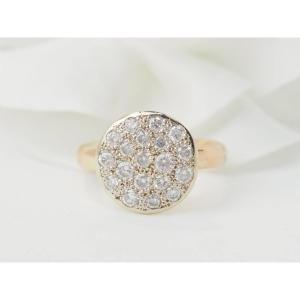 Yellow Gold And Diamond Ring 