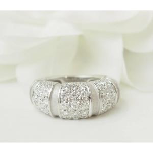 Bague Pavage Mauboussin Nadja en or blanc et diamants