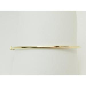 Bracelet jonc flexible en or jaune 18kt