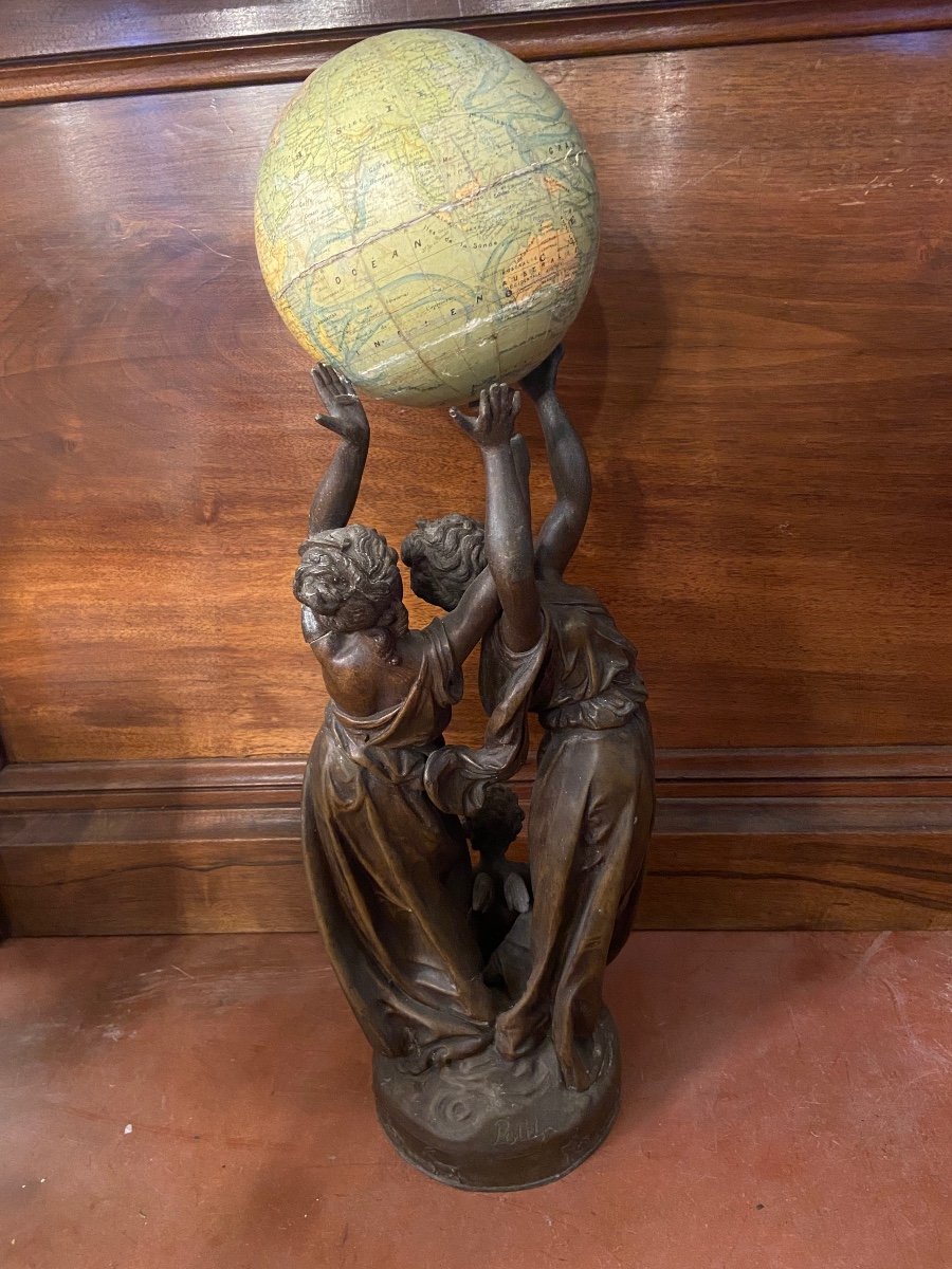 Regulates The Universe With Terrestrial Globe J. Forest-photo-8