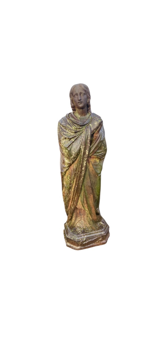 Cast Iron Statue, Saint John, Baptist-photo-2
