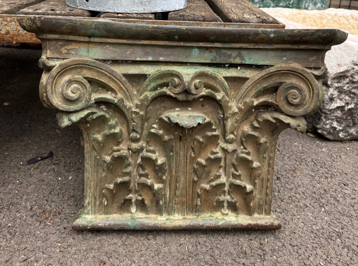 Pair Of Capital Bronze-photo-3