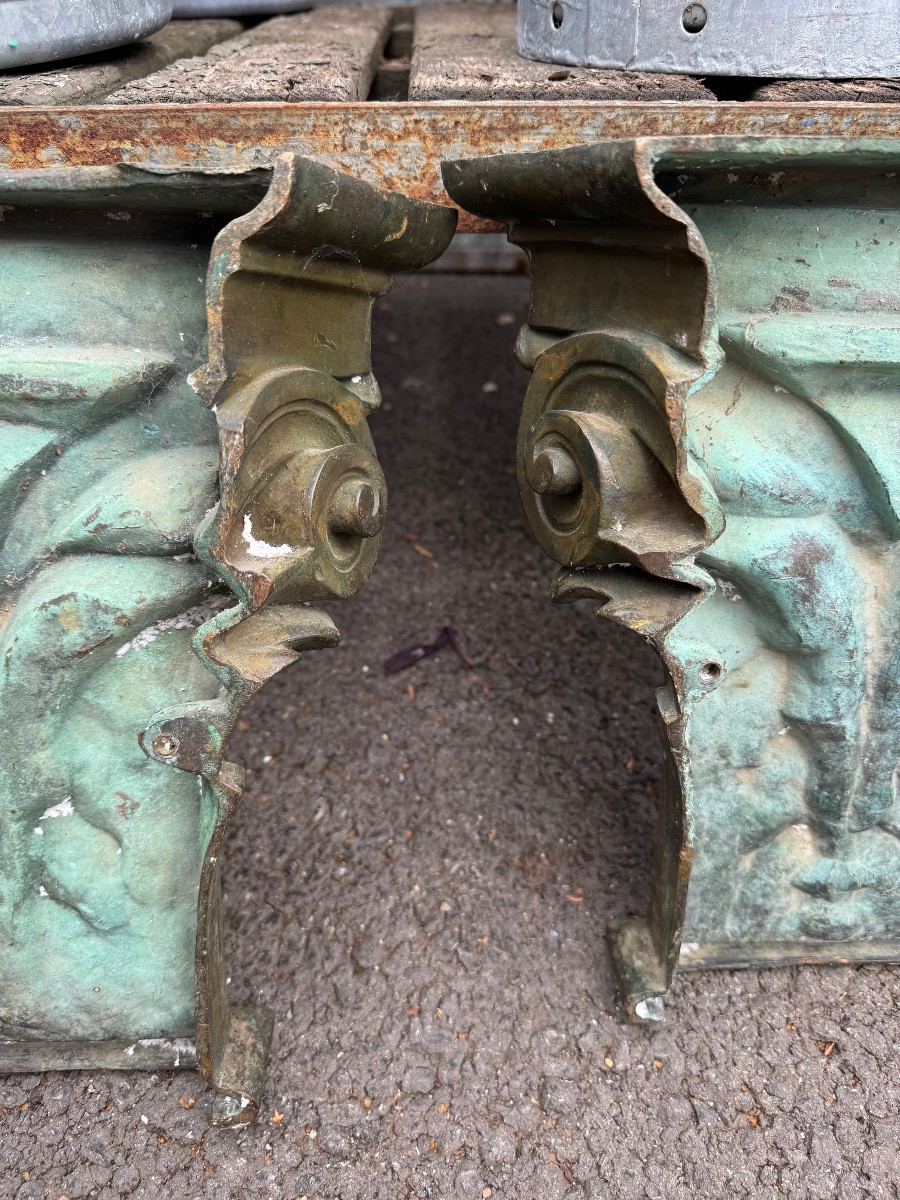 Pair Of Capital Bronze-photo-4