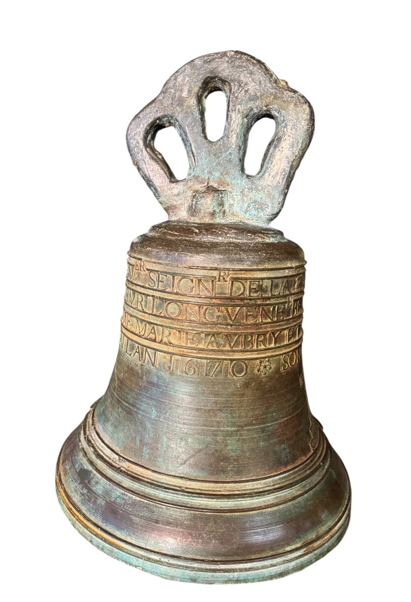 Cloche en bronze XVII eme-photo-2