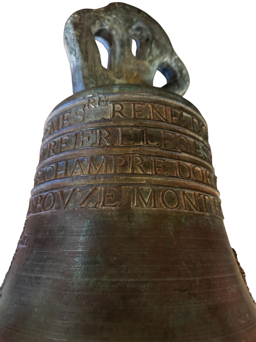 Cloche en bronze XVII eme-photo-4