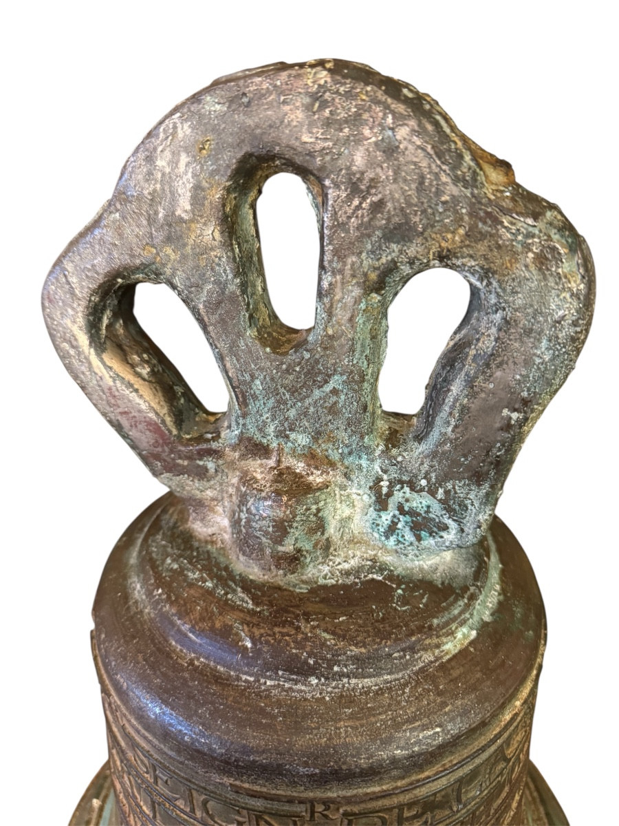 Cloche en bronze XVII eme-photo-1