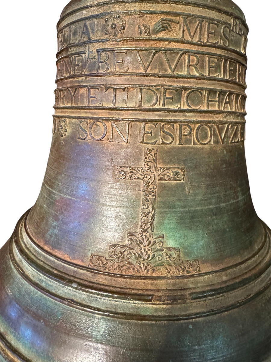 Cloche en bronze XVII eme-photo-2
