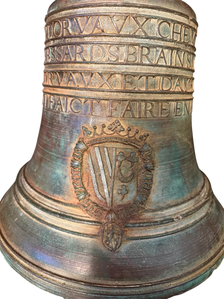 Cloche en bronze XVII eme-photo-3