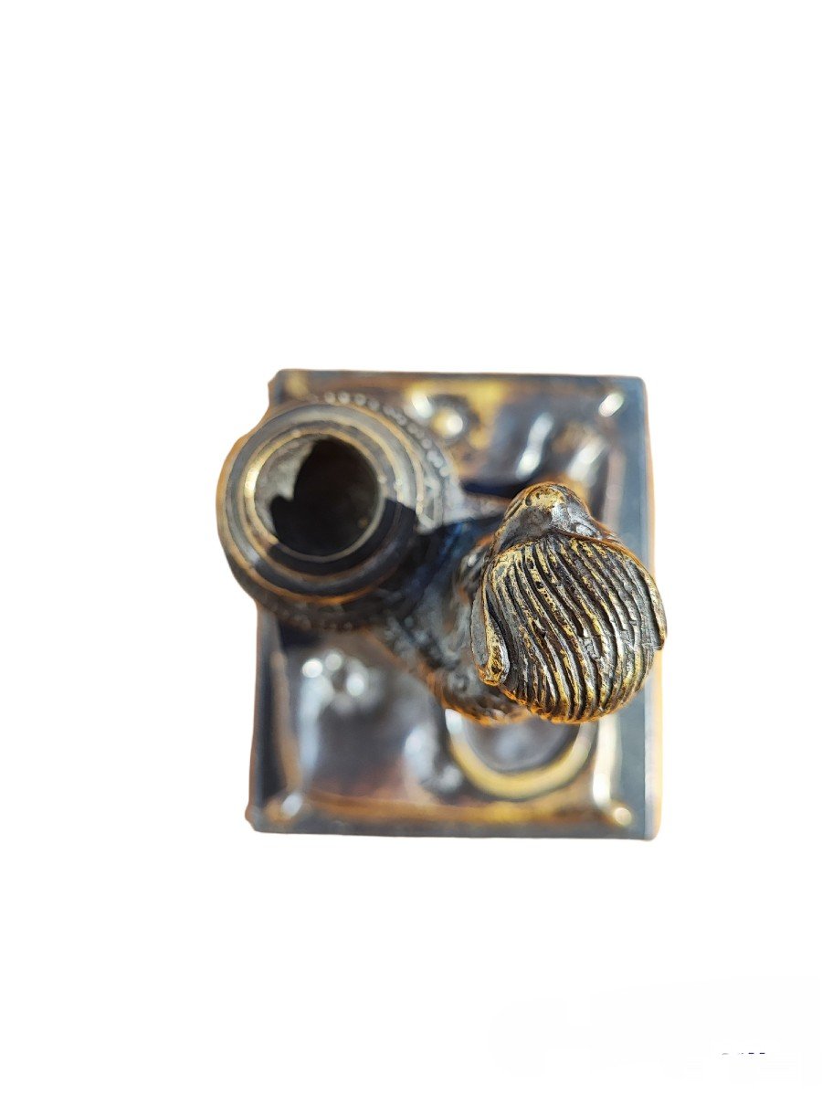 Animal Bronze Candlestick-photo-3