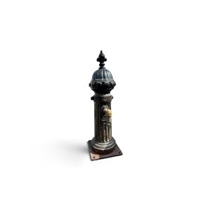 19th-century Garden Water Fountain