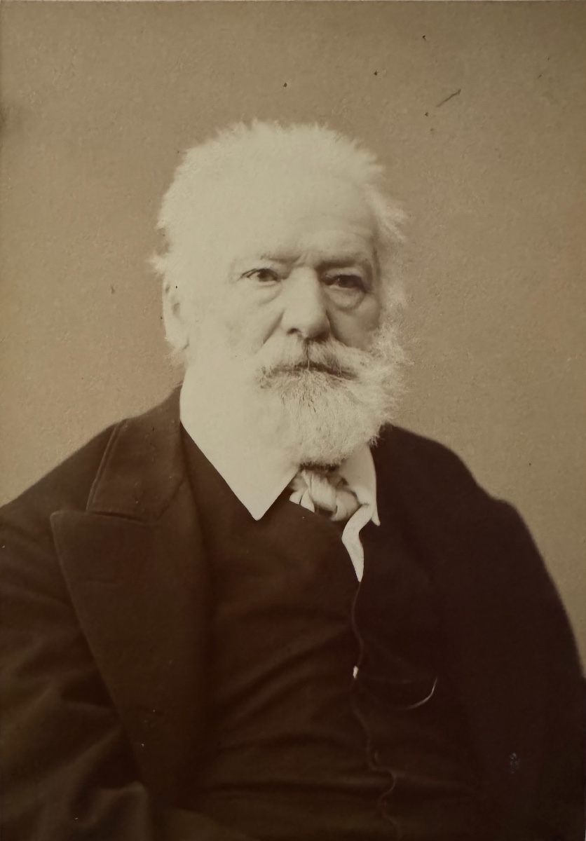 Victor Hugo - Original Photograph By Chalot. Albumen Print. 1884. 