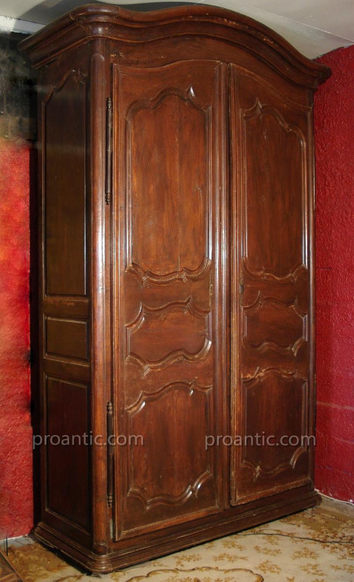 Great Wardrobe Louis XV Walnut