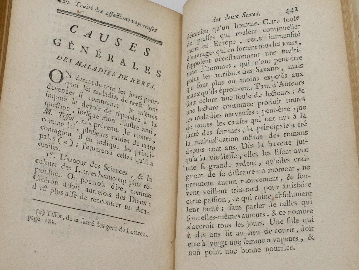 [Médecine] Traité des affections vaporeuses des deux sexes, 1769, 2/2.-photo-5