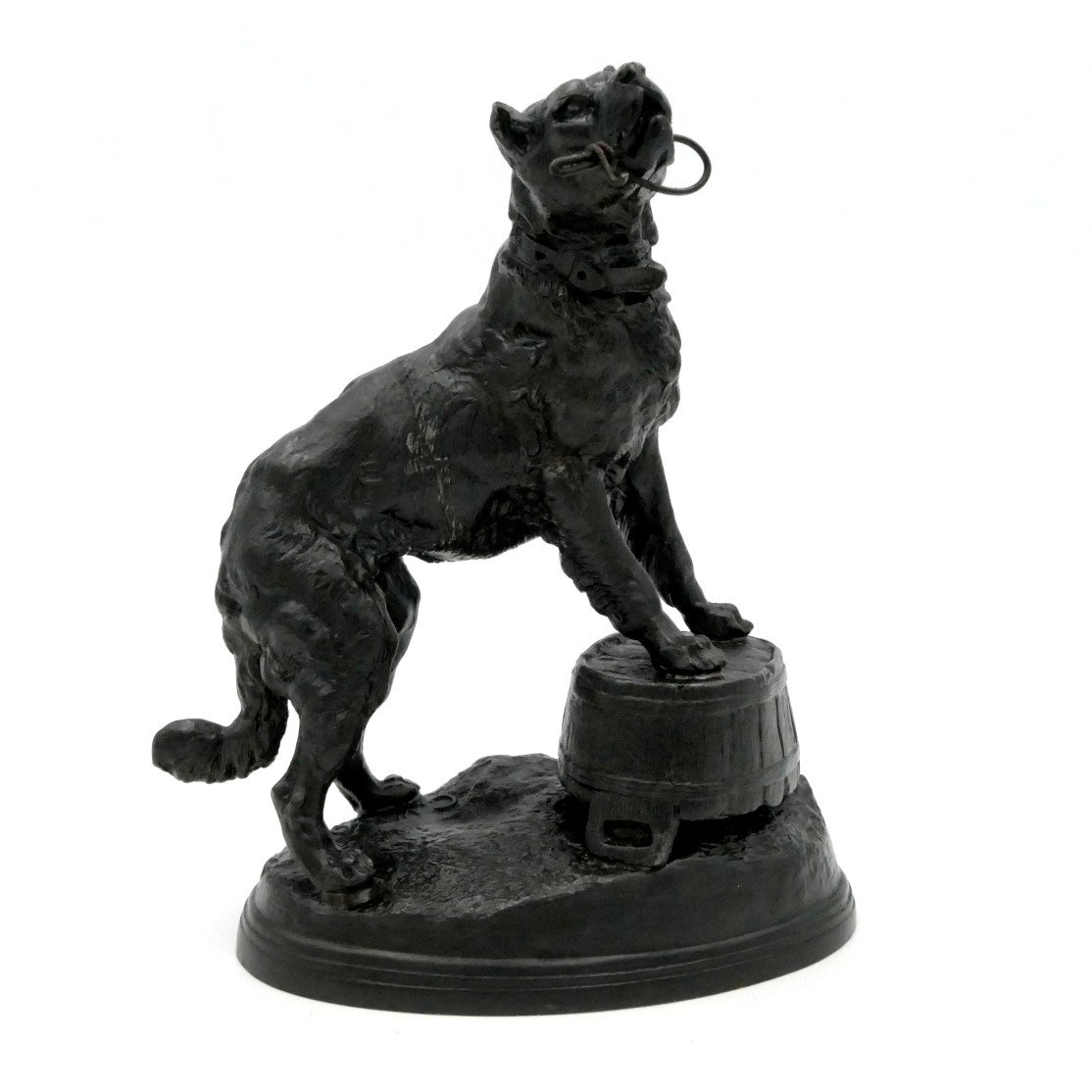 Charles Valton. Watchdog Wearing Pocket Watch 19th Century, Regulates, Signed.-photo-2