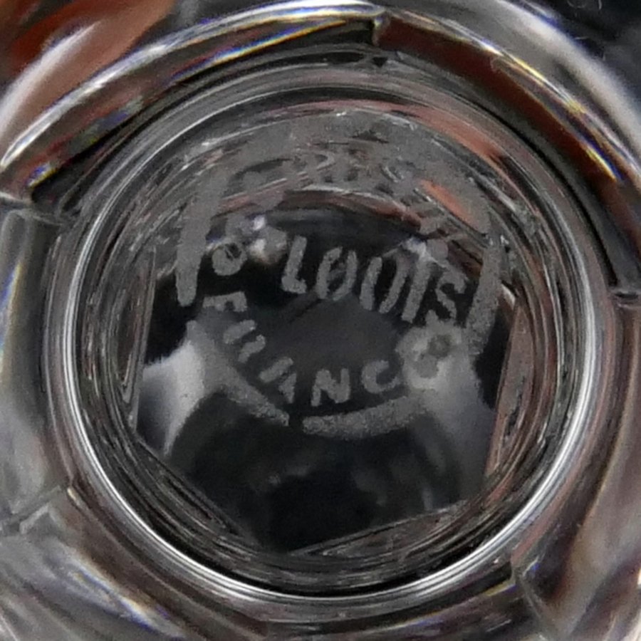 Saint Louis, Modèle Guernesey, 3 Verres à Eau En Cristal, XXe Siècle.-photo-3