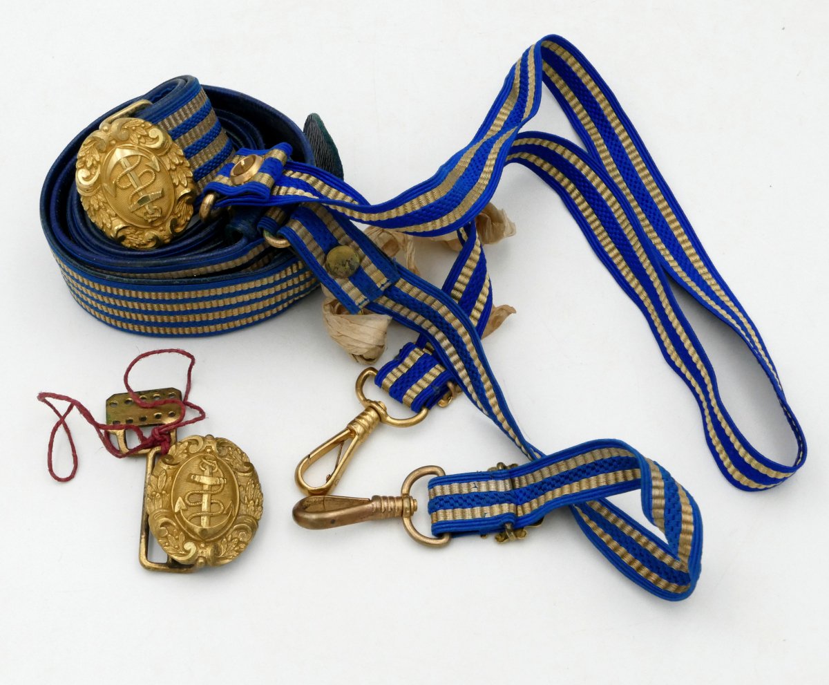 V Le François, Military Ornament Kit For Marine Infantry, 1936.-photo-4