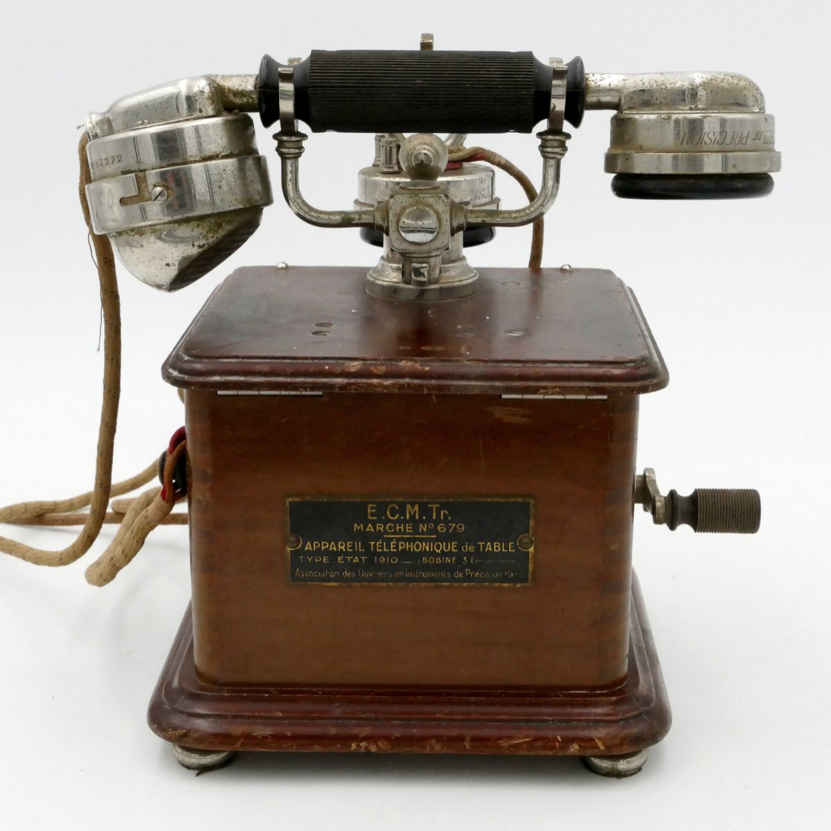 Table Telephone Or Telephone, 1910. -photo-2