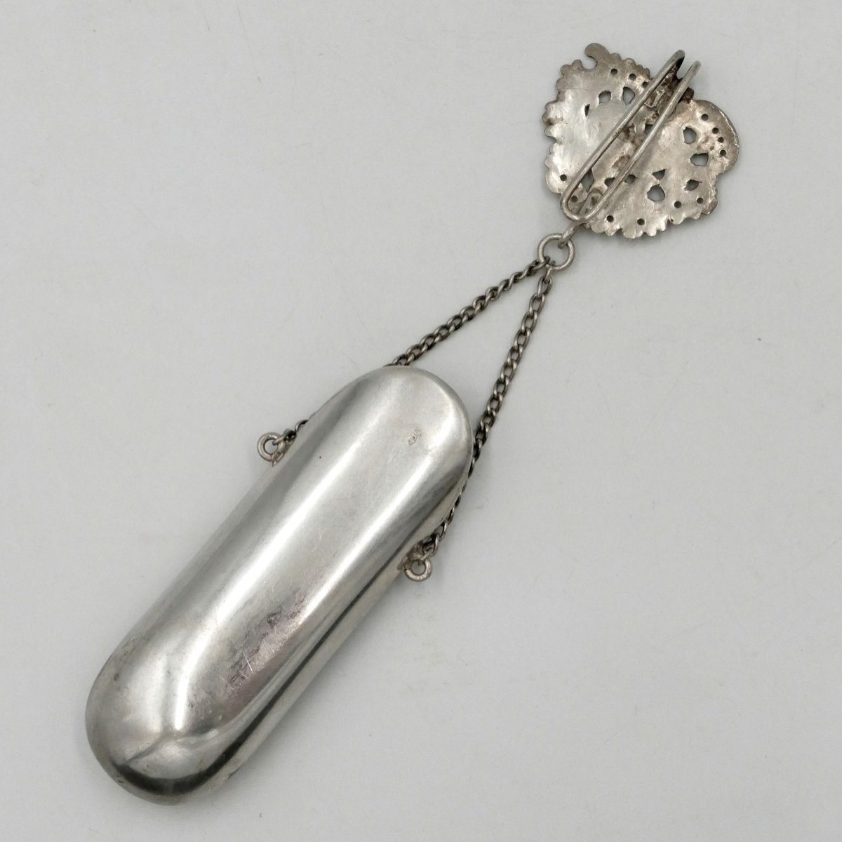 Solid Silver Chatelaine, Italy, Early 20th Century.-photo-4