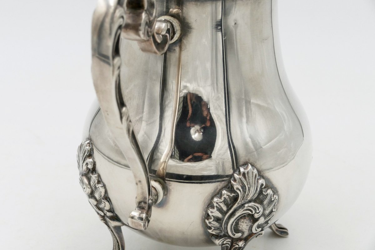 Louis XV Style Silver-plated Tea/coffee Service, 20th Century. -photo-7