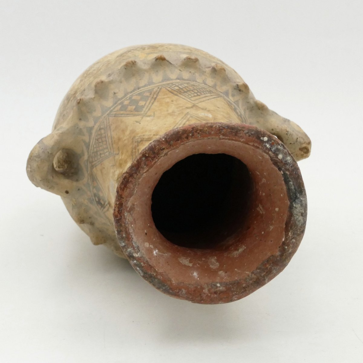 Terracotta Jug Or Amphora, Berber, Kabyle, Early 20th Century.-photo-6
