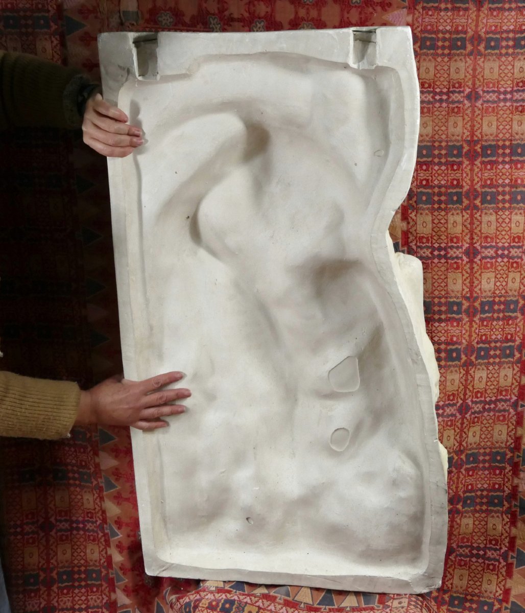 Greek Goddess Of Victory, Plaster, Mid-20th Century. -photo-6