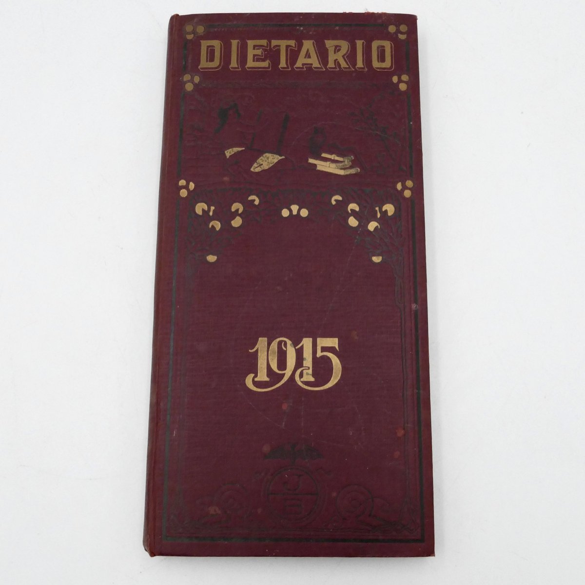 Five Diaries Including "agenda De Bufete", Spain, Art Deco, Madrid, Barcelona.-photo-1
