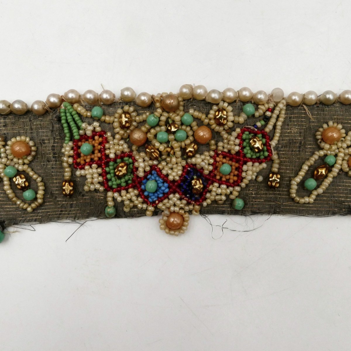 Rare Art Nouveau Head Decoration, Hairband Circa 1900.-photo-1