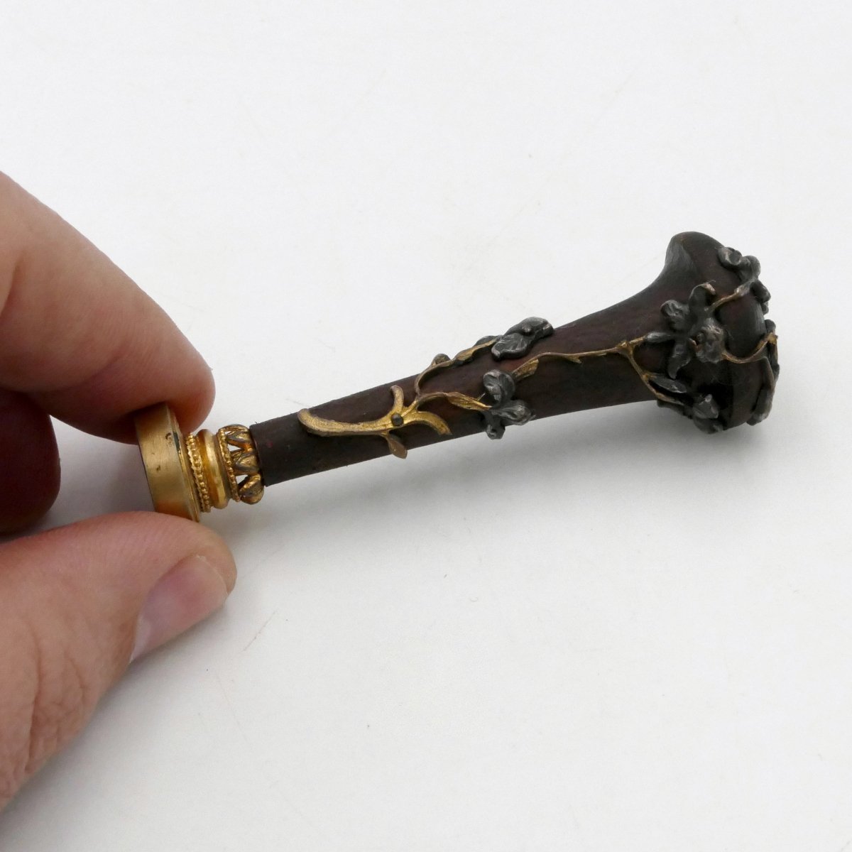 Japanese-style Decor, Sealing Stamps, Letter Opener, Art Nouveau, Late 19th Century.-photo-4