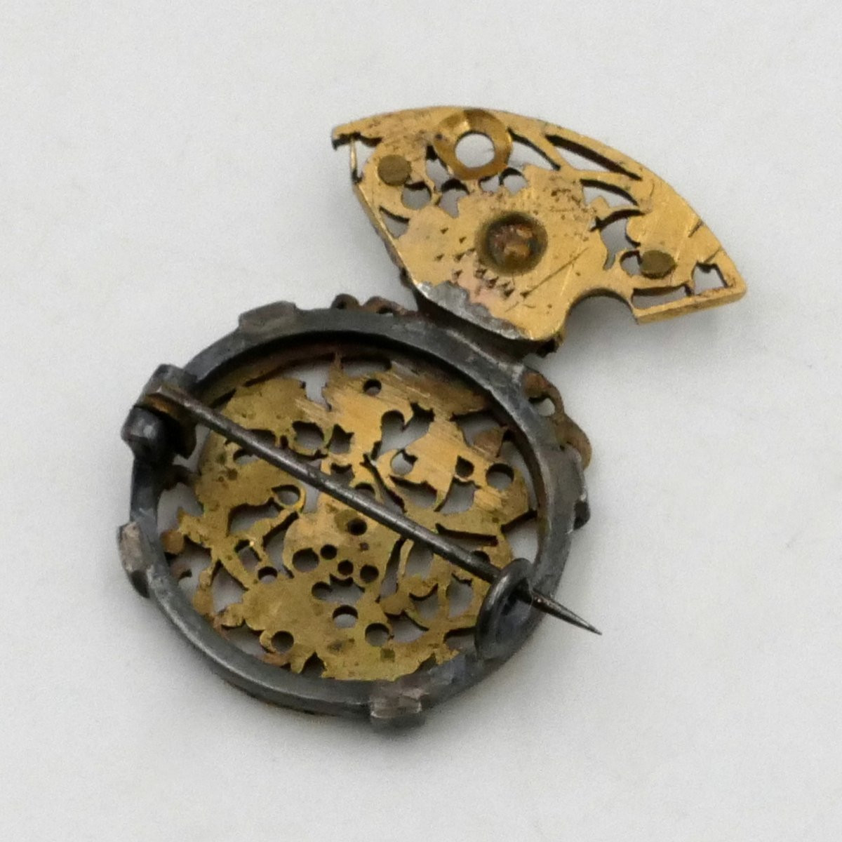 Five 18th Century Pocket Watch Roosters.-photo-3