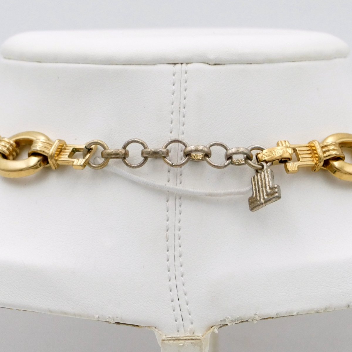 Lanvin, Choker Necklace, Gold-plated Metal, 1970, Germany. -photo-1
